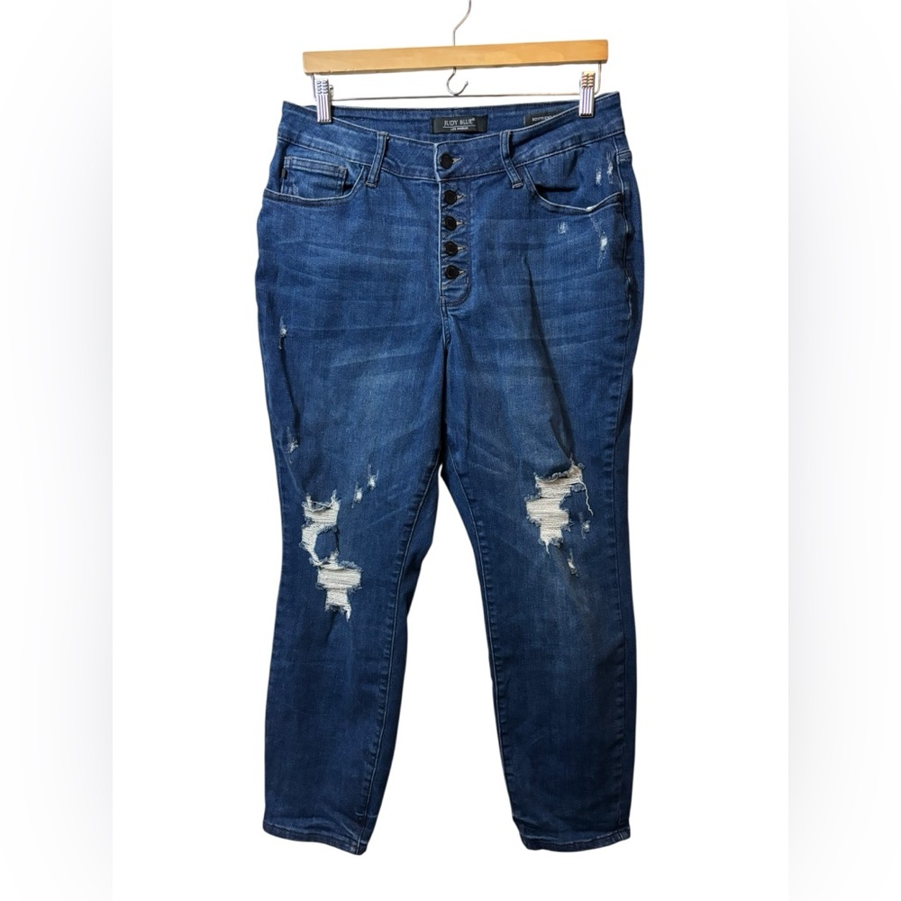 Judy Blue | denim jeans boyfriend fit 14W